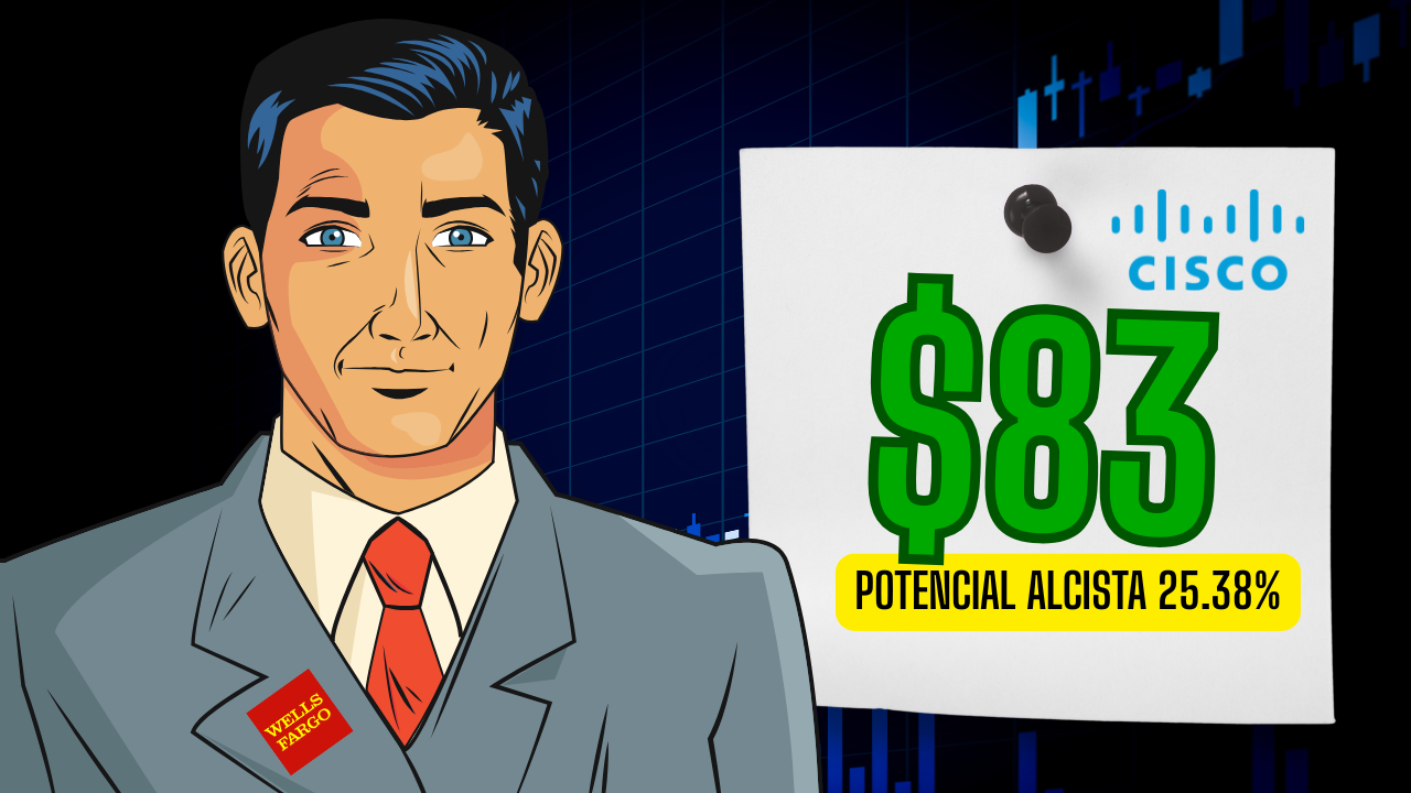 Wells Fargo (WFC) eleva el precio objetivo de Cisco Systems (CSCO) a $83